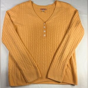 Vintage Women’s Cable Knit Henley | $20